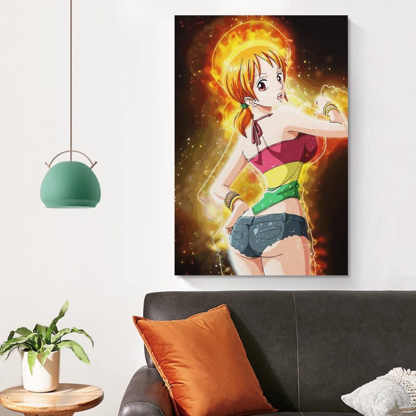 Amazon.co.jp: ワノ国 HD ナミ ワンピース 3 キャンバス アート